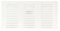 Air Vent 8 in. H x 16 in. W White Aluminum Undereave Vent (Pack of 24)