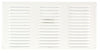Air Vent 8 in. H x 16 in. W White Aluminum Undereave Vent (Pack of 24)