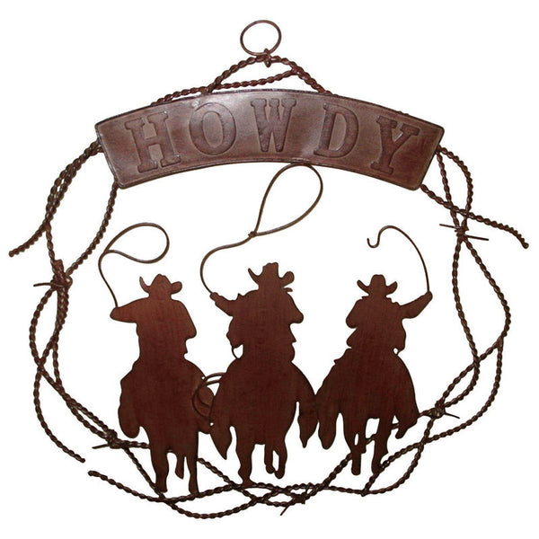 De Leon Collections Metal Howdy Riders