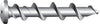 Hillman 3/16 in. Dia. x 1-1/4 in. L Brass Pan Head Walldog Screw & Anchor 4 pk (Pack of 10)