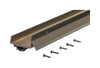 M-D 69562 48" Bronze Anodized U-Shaped Door Bottom With Drip Cap