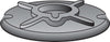 Hillman Zinc-Plated Steel 3/8 in. Malleable Washer 28 pk