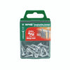 SPAX No. 8 x 5/8 in. L Phillips/Square Flat Head Zinc-Plated Steel Multi-Purpose Screw 40 each