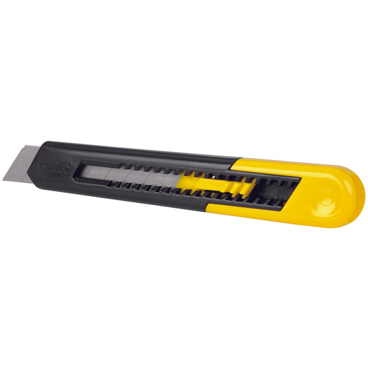 Stanley Retractable Snap-Off Utility Knife Black/Yellow 1 pc