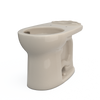 TOTO® Drake® Round TORNADO FLUSH® Toilet Bowl with CEFIONTECT®, Bone - C775CEFG#03