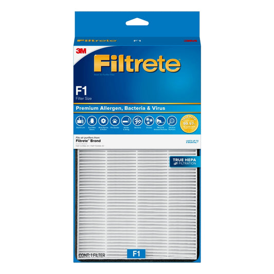 Filtrete 12 in. H X 6.75 in. W Rectangular HEPA Air Purifier Filter