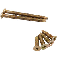 81780-3/5 2-1/4" Thick Door Kit for Handleset Trim - Brass