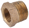 Pipe Fitting, Red Brass Hex Bushing, Lead Free, 1 x 3/4-In.