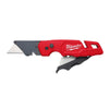 Milwaukee Fastback Red Press and Flip Utility Lockable Knife 6-3/4 L in.