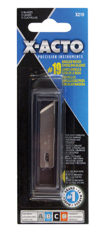 X-Acto  Steel  X-Acto #19 Knife Blades  5 pk