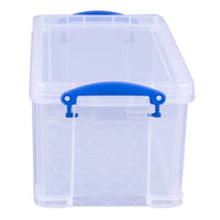 Really Useful Box 6.88 in. H X 8 in. W X 13.38 in. D Stackable Storage Box (Pack of 4).