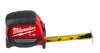 Milwaukee  26 ft. L x 1 in. W Compact Wide Blade  Magnetic Tape Measure  Black/Red  1 pk