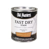 Old Masters Professional Semi-Transparent Early American Oil-Based Alkyd Fast Dry Wood Stain 1 qt (Pack of 4).