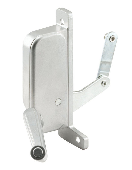 Prime-Line Silver Steel Left Awning Window Operator For A.B.C.