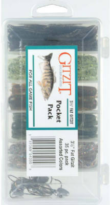 Fishing Lure Kit, Fat Gitzit, 35-Pk.