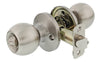 Ultra Security Satin Nickel Entry Knobs KW1 1-3/4 in.