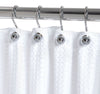 Zenna Home  Chrome  Metal  Decorative Ball  Shower Curtain Rings  12 pk
