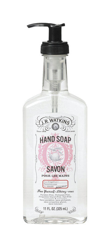 J.R. Watkins Grapefruit Scent Liquid Hand Soap 11 (Pack of 6)
