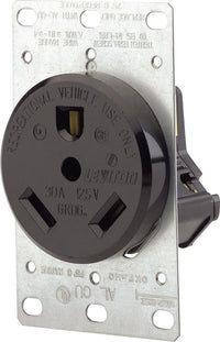 Leviton 010-7313-S00 Industrial Grade Straight Blade Flush Mount Receptacle