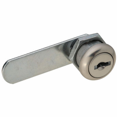National Hardware Chrome Silver Steel Cabinet/Drawer Lock (Pack of 5)