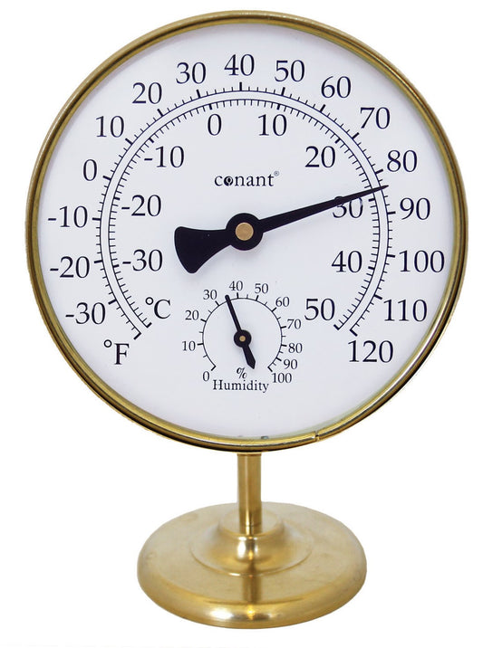 Conant TH20LFB 4.25" Solid Brass Vermont Dial                                                                                                         
