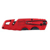 Milwaukee Fastback Red Press and Flip Utility Lockable Knife 6-3/4 L in.