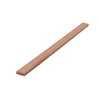 Alexandria Moulding 1/4 in. H x 8 L Prefinished Brown Oak Moulding (Pack of 16)
