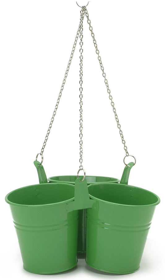 Hit Corp 8116E 9.5" x 5" Triple Hanging Planter (Pack of 18)