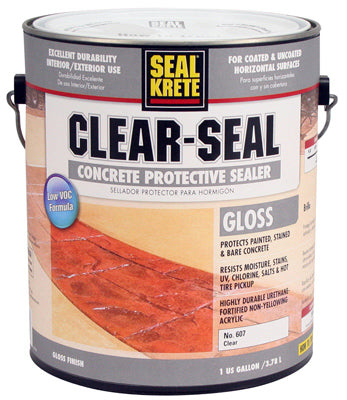 Concrete Protective Sealer, Gloss, Gallon