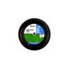 Arnold 8 in. D X 8 in. D 500 lb. cap. Centered Wheelbarrow Tire Rubber 1 pk
