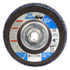 Norton BlueFire 4-1/2 in. D X 5/8-11 in. Zirconia Aluminum Oxide Flap Disc 60 Grit 1 pk