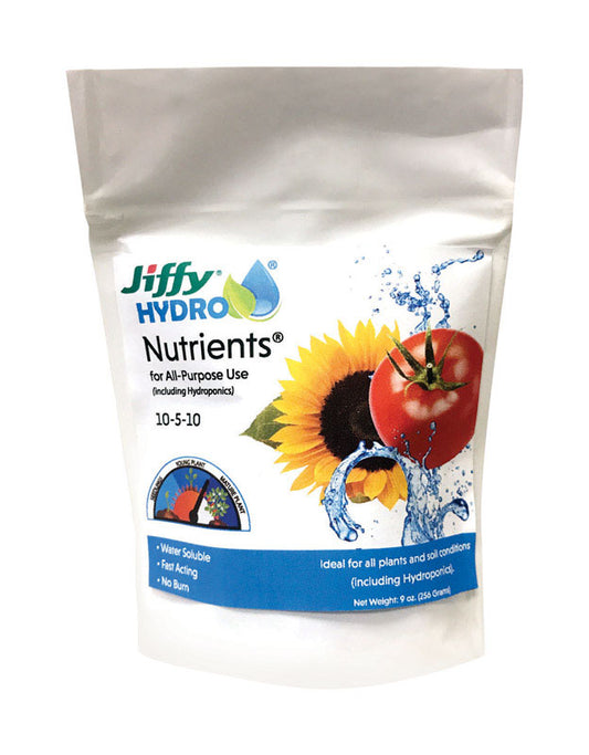 Jiffy Hydro Plant Nutrients 9 oz