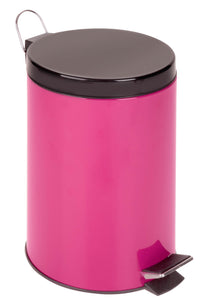Honey Can Do TRS-02106 12 Liter Magenta Step Trash Can
