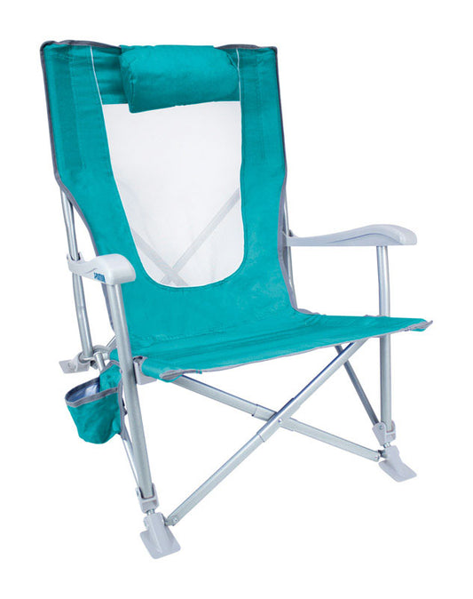 GCI Outdoor  Sun Recliner  3 position  Adjustable Green  Sun & Sport  Folding Chair