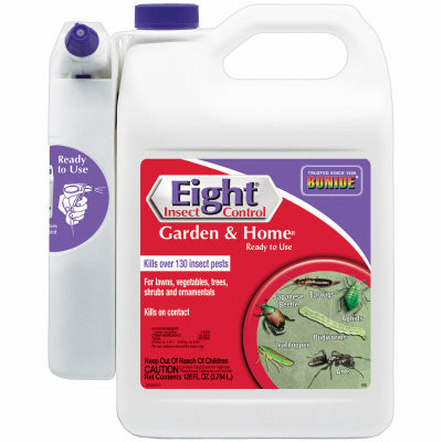 Home & Garden Insect Control With Power Sprayer, 1-Gallon