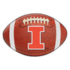University of Illinois Football Rug - 20.5in. x 32.5in.