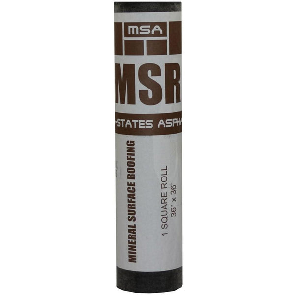 Gardner 0.5-ft W x 50-ft L 25-sq ft Black Roll Roofing
