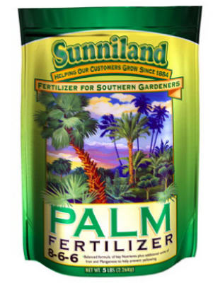 Palm & Ixora Fertilizer, 8-6-6, 5-Lbs.