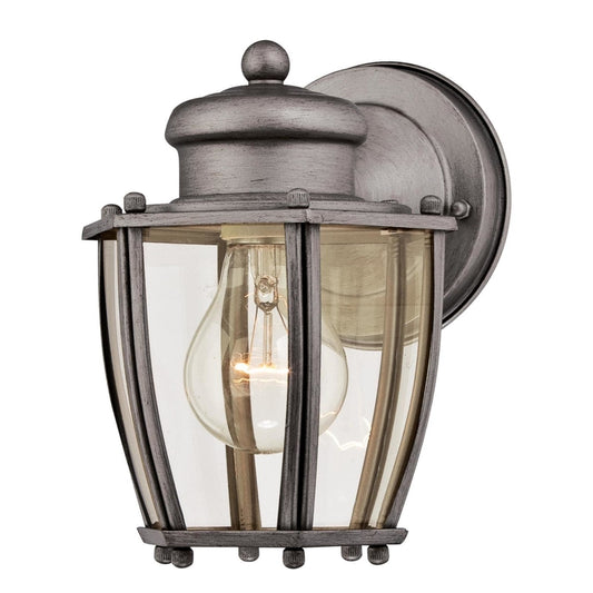 Westinghouse  Antique Silver  Switch  Incandescent  Wall Lantern