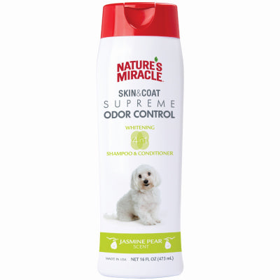Champú para perros, blanqueador, 32 oz.