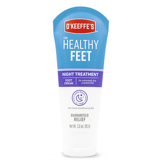 O'Keeffe's For Healthy Feet White Night Treatment Foot Cream 3 oz. 1 pk (Pack of 5)