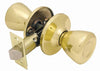 Ultra Security Polished Brass Passage Knob Right or Left Handed