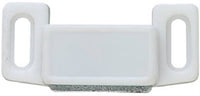 1-7/8-In. White Magnetic Catch & Strike with Screws (Pack of 12)