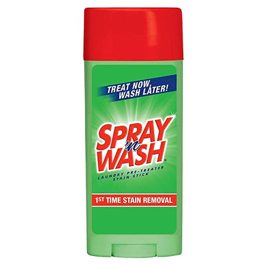 Spray N Wash 81996 3 Oz Laundry Pre-Treater Stain Stick (Pack of 12).