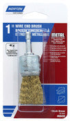 Norton 68430 1" Coarse Wire End Brush