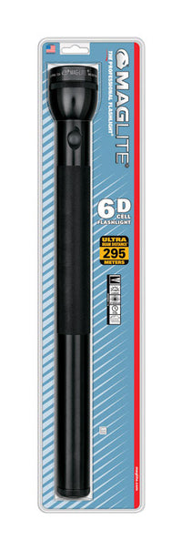 Maglite 136 lm Black Incandescent Flashlight D Battery
