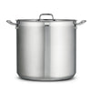 24 Qt Stainless Steel Covered Stock Pot