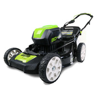 Cordless Lawn Mower, 3-N-1, Brushless Motor, 80-Volt Battery, 21-In.