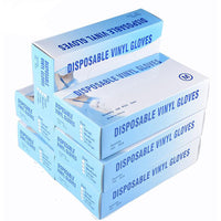 Highmen M Vinyl White Disposable Gloves