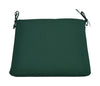 Casual Cushion  Green  Polyester  Seating Cushion  2 in. H x 19 in. W x 18 in. L